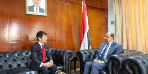 اخبار اليمن | وزير الخارجية يواصل نشاطه الدبلوماسي المكثف ويلتقي السفير الياباني لدى اليمن