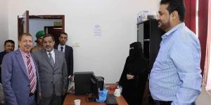 اخبار اليمن | رئيس مجلس القضاء الأعلى يطّلع على سير العمل بديوان وزارة العدل