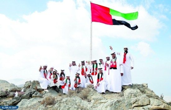 بالصور احتفالات وزارة الدفاع بيوم العلم الإماراتي