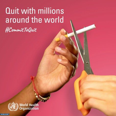 صور عن اليوم العالمي لمكافحة التدخين