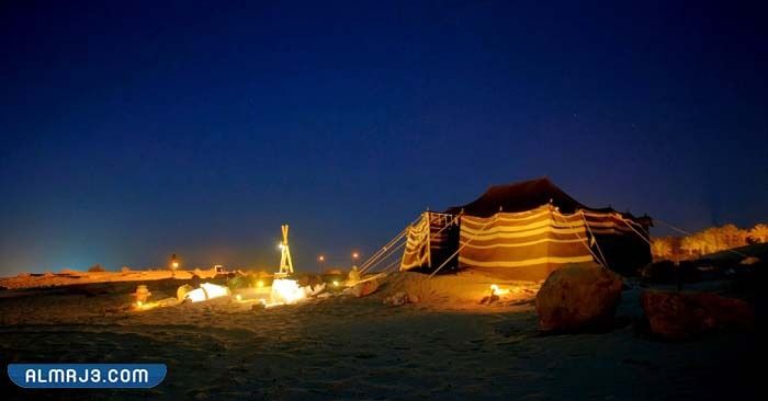 التخييم الصحراوي في دبي