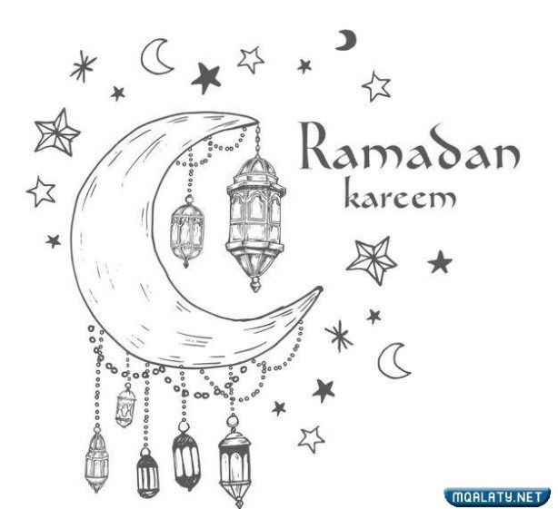 رسومات سهله عن رمضان كريم