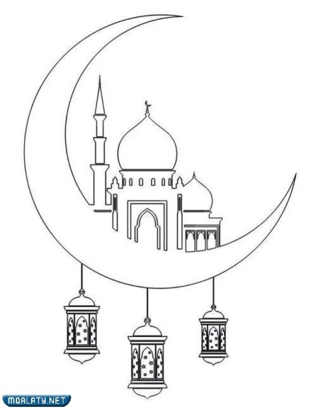 رسومات مميزة رمضان كريم للأطفال 