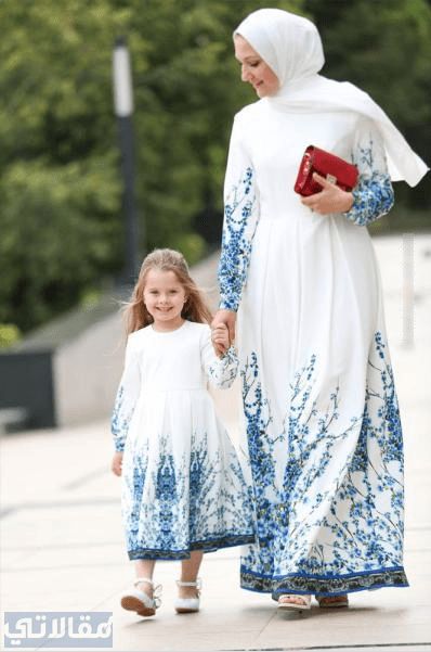 فستان رمضان الام وابنتها 2023