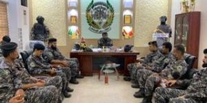 قيادة قوات حرس المنشآت تناقش أعمال النصف الأول من العام الجاري