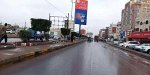 هطول أمطار خفيفة على عدد من مديريات العاصمة عدن