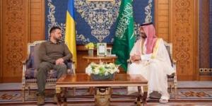 الأمير محمد بن سلمان يلتقي الرئيس الأوكراني في جدة
