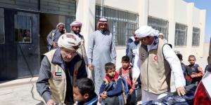 الهلال الأحمر الإماراتي: تدشن مشروع توزيع المير الرمضاني بالمكلا في حضرموت
