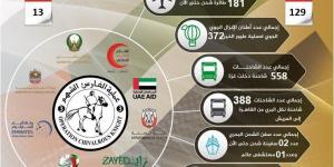 «الفارس الشهم 3» تواصل إغاثة الشعب الفلسطيني في غزة بـ 181 طائرة لليوم الـ 129