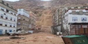 اخبار اليمن | تحذير من انهيارات صخرية محتملة بالمكلا نتيجه المنخفض الجوي