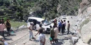 اخبار اليمن | ”حادث مروري مروع في يافع يودي بحياة شخصين”
