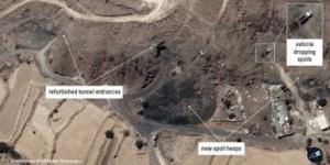 أقمار صناعية تكشف.. الحوثي يحفر منشآت عسكرية جديدة وكبيرة تحت الأرض