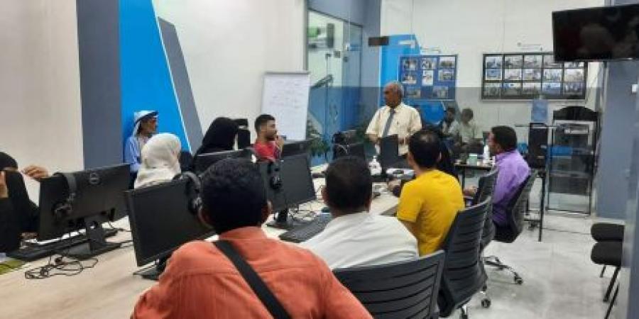 فريق من مكتب إعلام العاصمة عدن يزور قطاع التدريب والتأهيل بالهيئة الوطنية للإعلام الجنوبي