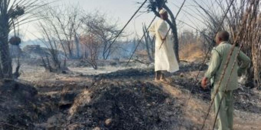 اخبار السودان الان - حريق بمنطقة الكرو بمحلية ابوحمد خلٌف خسائر فادحة