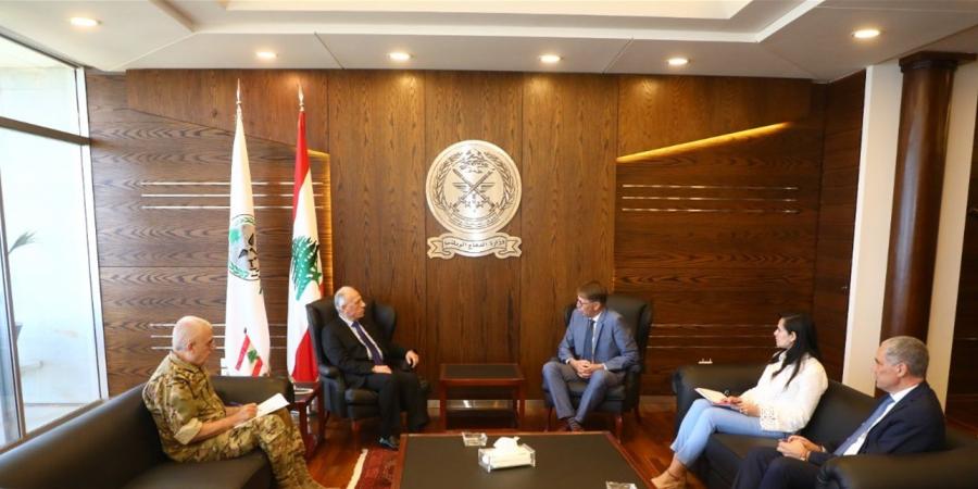 اخبار لبنان : سليم  استقبل  رئيس قسم المساعدات في دائرة الشؤون الخارجية في الاتحاد الاوروبي