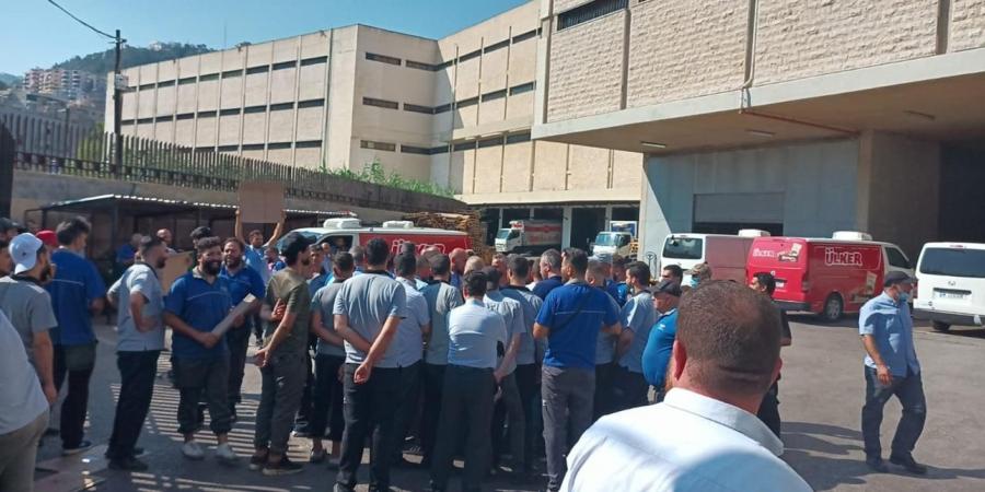اخبار لبنان : إعتصام لموظفي شركة التغذية والادوية في الشويفات لهذا السبب