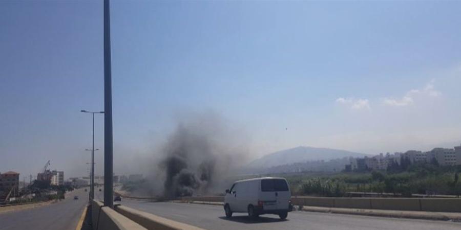 اخبار لبنان : الدخان الاسود يغطي دوار الميناء.. ماذا يحصل؟ (فيديو)