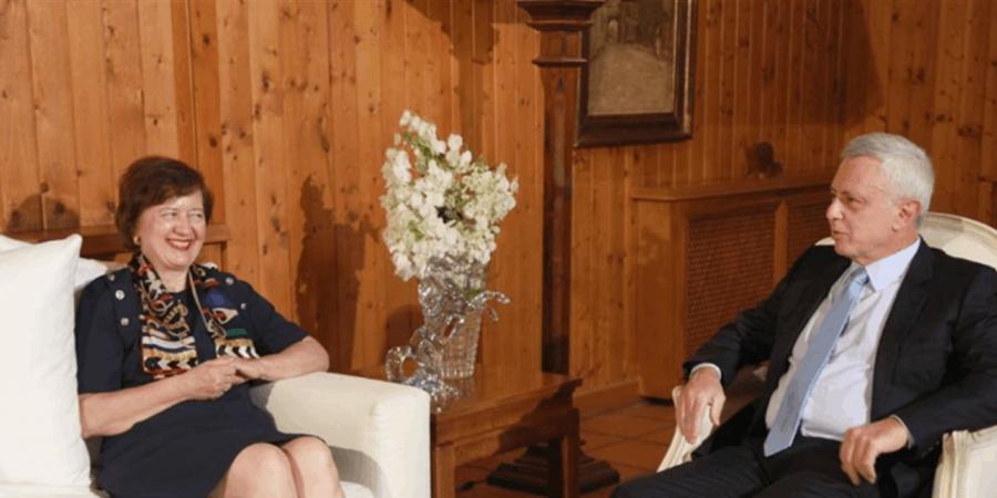 اخبار لبنان : سليمان فرنجيه استقبل فرونتسكا وعرضا التطورات في لبنان والمنطقة
