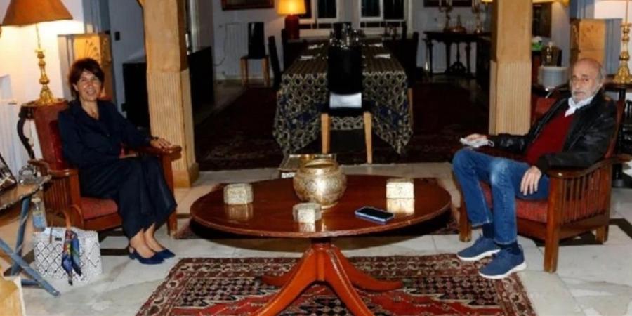 اخبار لبنان : جنبلاط استقبل السفيرة الفرنسية في كليمنصو