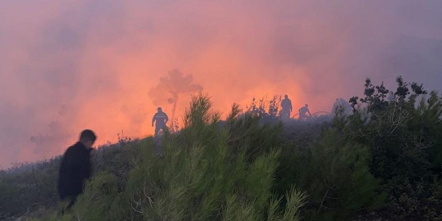 اخر اخبار لبنان  : حريق في عكار العتيقة… ومناشدة