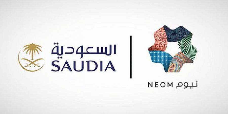 اخبار السعودية - الخطوط السعودية تدشن شعار نيوم على طائراتها ليطوف العالم