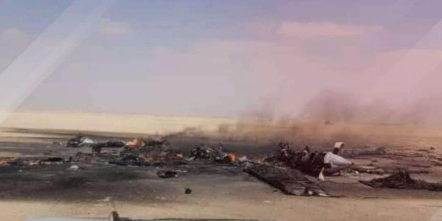 سقوط طائرة مسيرة لجماعة الحوثي في محافظة الجوف