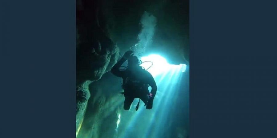 اخر اخبار لبنان  : بالفيديو: باسيل تحت الماء في جزيرة الأرانب!