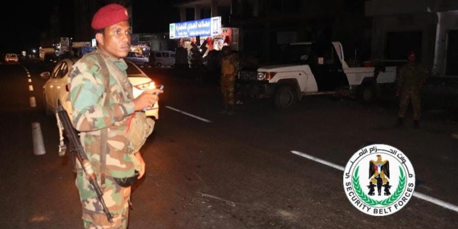 حزام عدن يواصل إجراءاته الأمنية في مديريات العاصمة