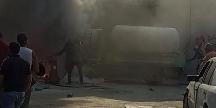 اخر اخبار لبنان  : انفجار صهريج غاز في القبّة وسقوط جرحى (صور)