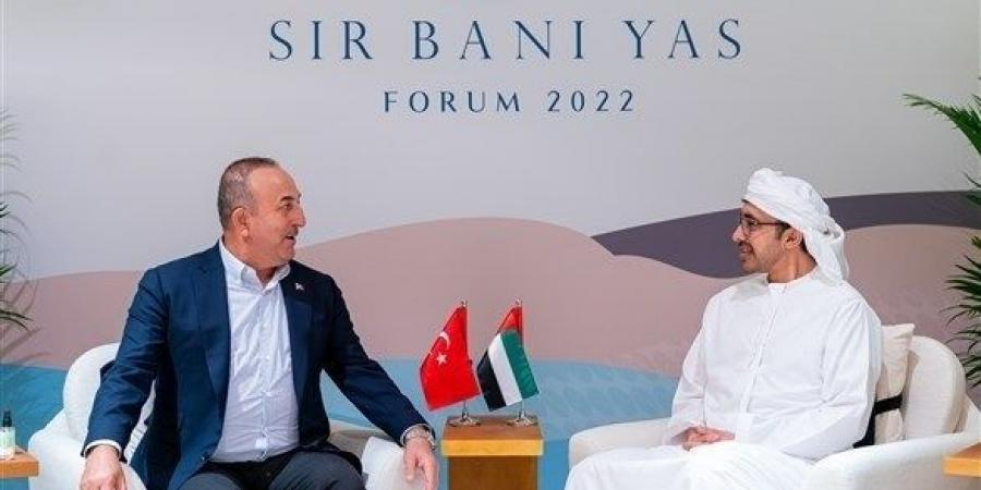 اخبار الامارات - عبدالله بن زايد يستقبل وزير خارجية تركيا في أبوظبي