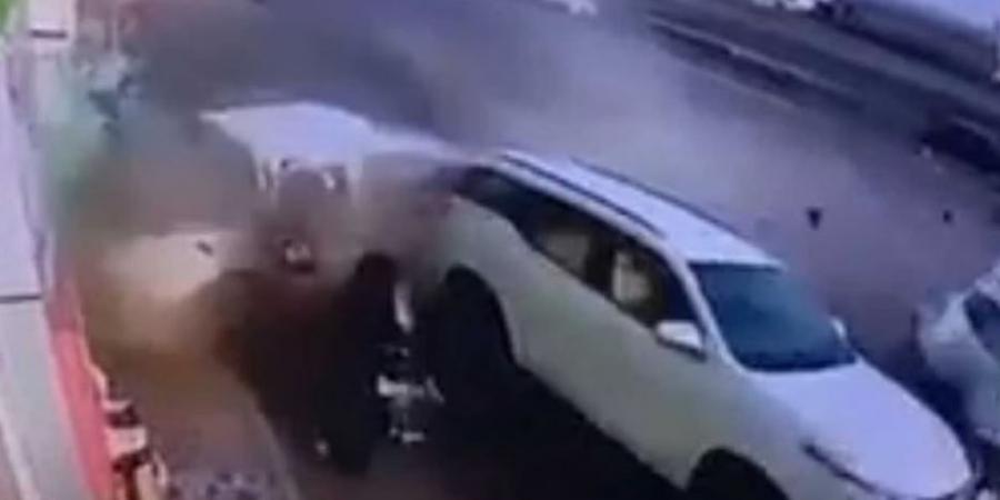 اخبار السعودية - ضبط قائد مركبة متهور تسبب في إصابة 3 أشخاص بالمدينة