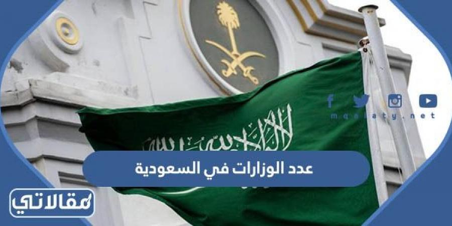 كم عدد الوزارات في السعودية
