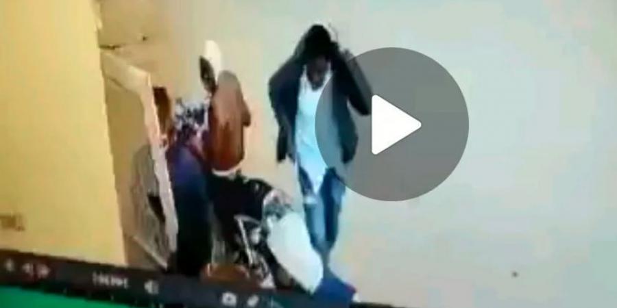 اخبار السودان الان - بالفيديو عصابة 9 طويلة تعتدي وتنهب محلا تجاريا