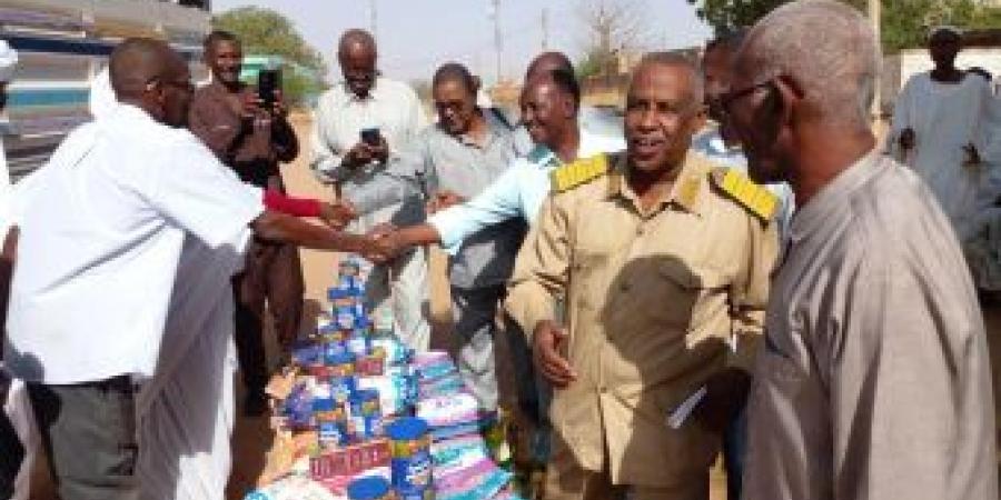 اخبار الإقتصاد السوداني - توزيع سلة رمضان للعاملين بالتعليم بتندلتي