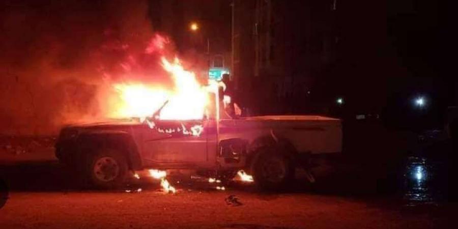 اخبار اليمن الان | امراة تضرم النار بسيارة زوجها في مأرب لسبب صادم