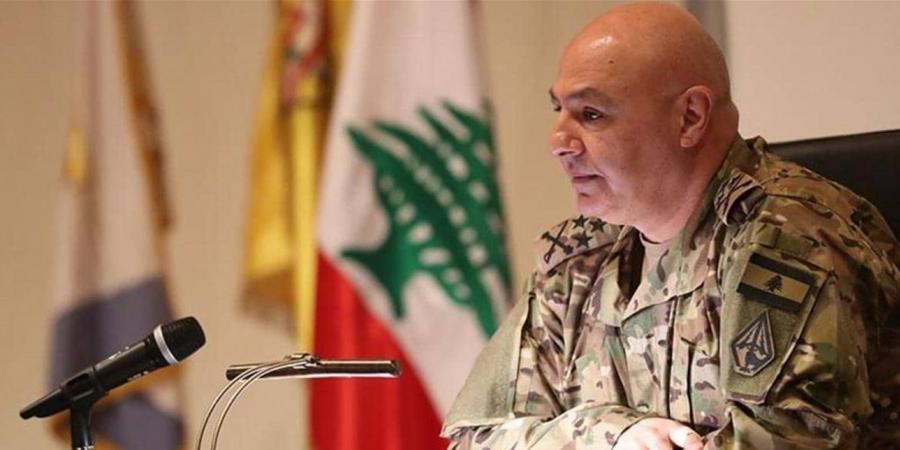 اخبار لبنان : قائد الجيش بحث مع لازارو ومسؤول في البحرية الفرنسية في سبل التعاون