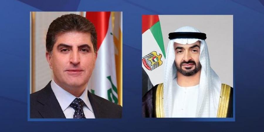رئيس الدولة يستقبل رئيس إقليم كردستان العراق