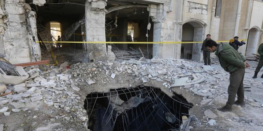 اخبار سوريا مباشر  - إسرائيل تستهدف مواقع في دمشق