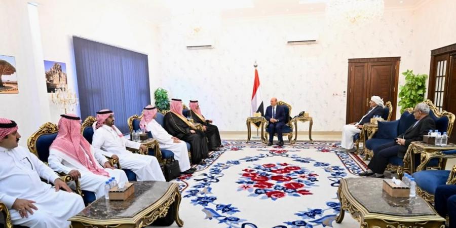 اخبار اليمن | الرئيس العليمي يستقبل سفير المملكة العربية السعودية في عدن