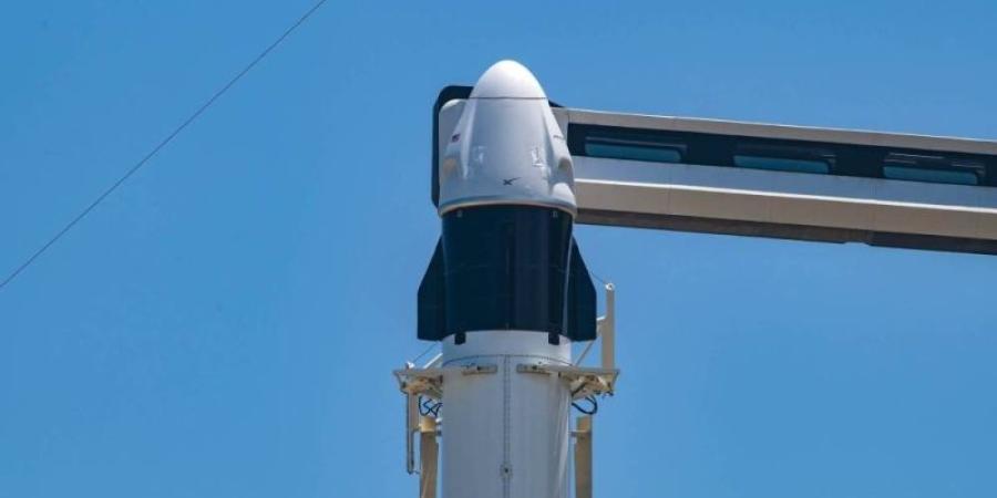 اخبار السعودية - شاهد صور للصاروخ المعد لنقل رائدي الفضاء السعوديين إلى محطة الفضاء الدولية