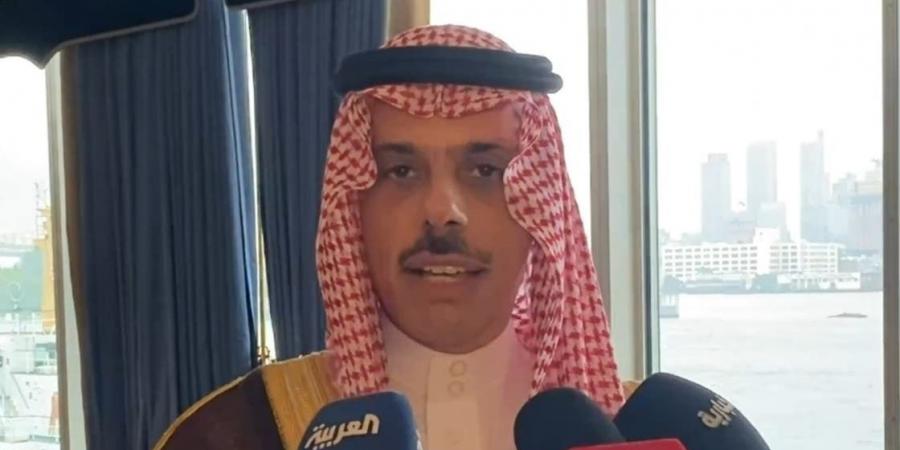 وزير خارجية السعودية: نسعى لإعادة الحديث حول حل الدولتين للواجهة