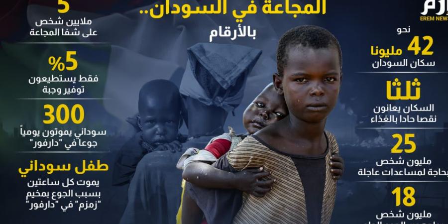 اخبار الإقتصاد السوداني - المجاعة في السودان.. بالأرقام